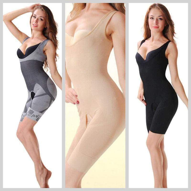  Fullness Bamboo Charcoal Slim Body Shaper - S/M : Clothing,  Shoes & Jewelry