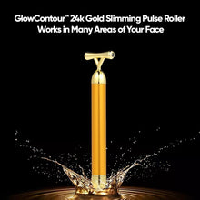 Load image into Gallery viewer, GlowContour™ 24k Gold Slimming Pulse Roller