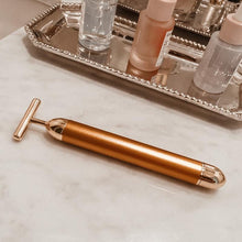 Load image into Gallery viewer, GlowContour™ 24k Gold Slimming Pulse Roller