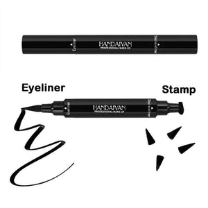 BloomVenus HANDAIYAN 2-in-1 Eyeliner + Wing Seal Stamp Pen
