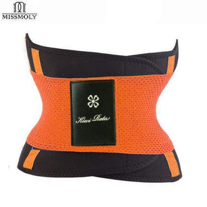BloomVenus Orange / L / China Thermo Waist Trimmer Trainer Belt