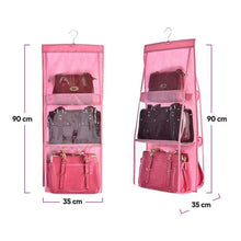 Load image into Gallery viewer, BloomVenus OrgaNice™ 6-Large-Pockets Hanging Handbag Organizer