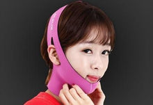 Load image into Gallery viewer, BloomVenus Rosered one size Face Slimming Bandage