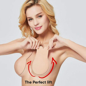 Up Conceal Self Adhesive Invisible Nipple Cover Silicone Sticky Bra Lift Bra