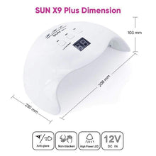 Load image into Gallery viewer, BloomVenus SUN UV LED Nail Dryer Lamp